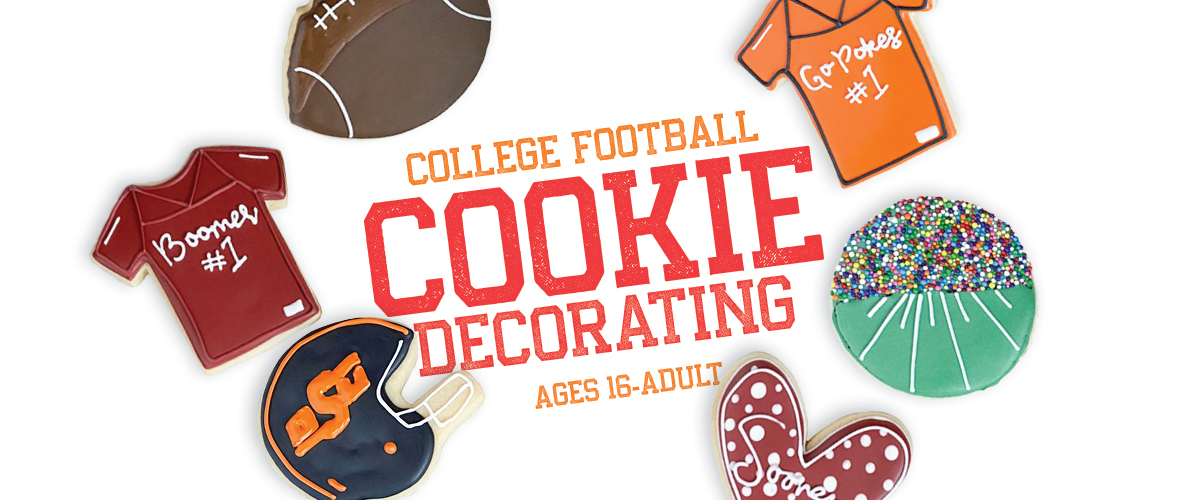 College Football Cookie Decorating Class