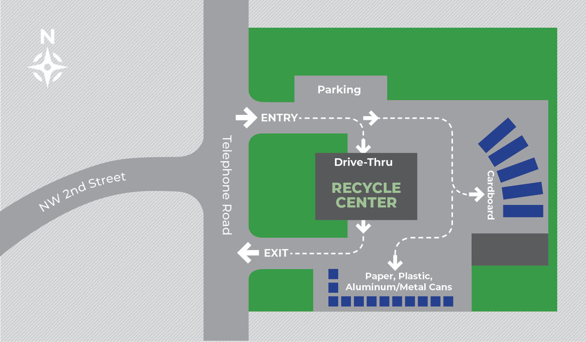 Recycle Center Map