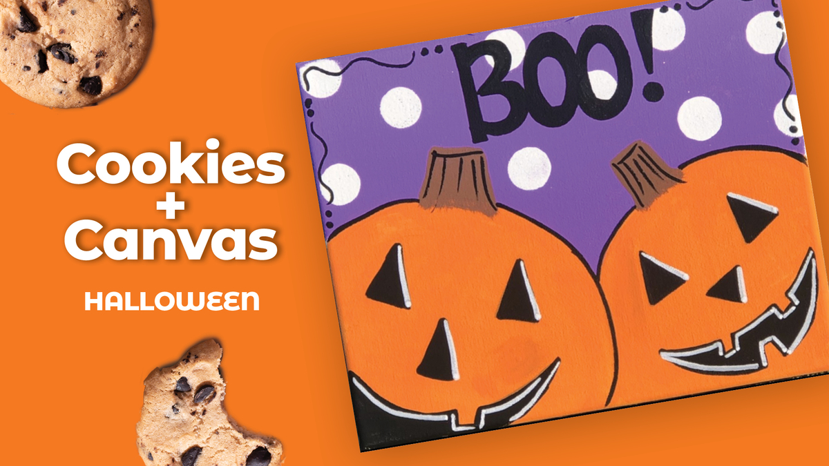 Cookies+Canvas Halloween