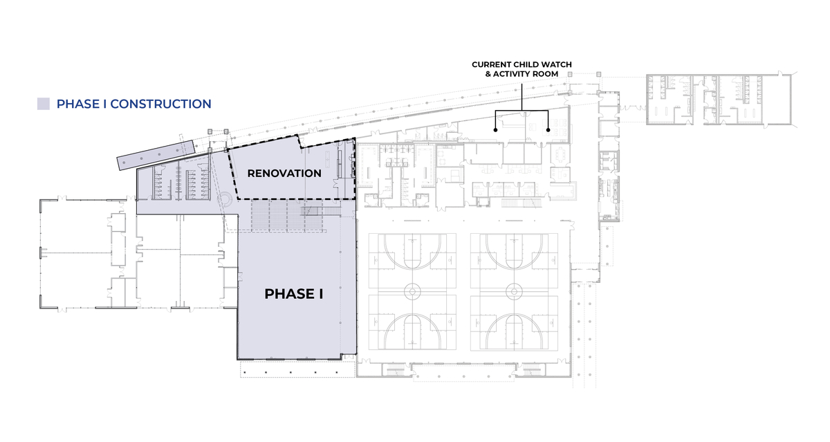 Floor plan of Station Expansion.