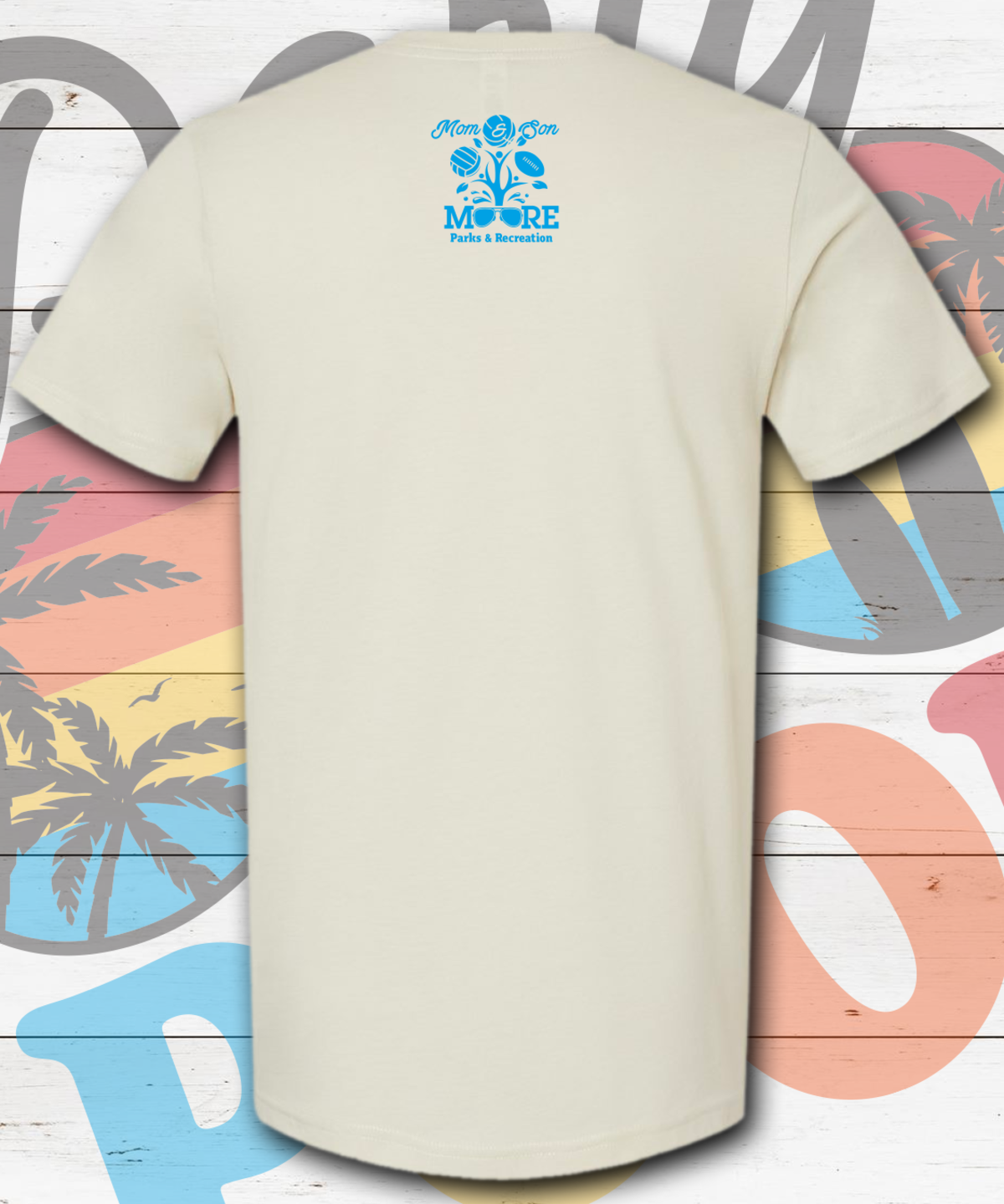 Mom & Son Dance & Dive T-Shirt Back