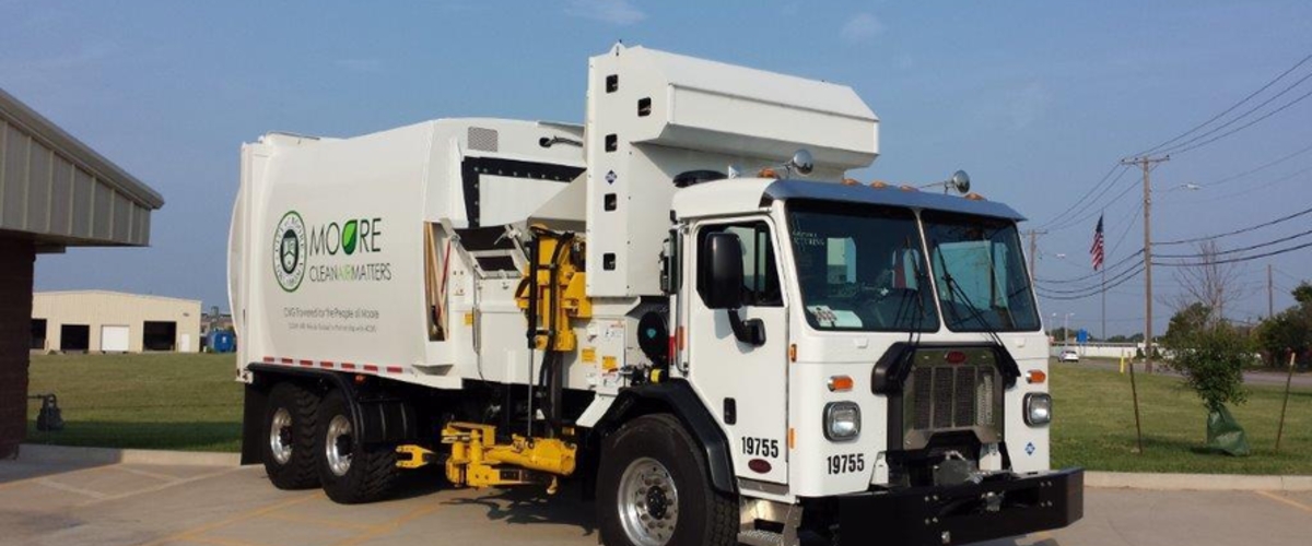 City of Moore Natural Gas Truck