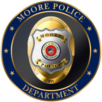 Moore Police Department Badge